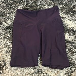 Purple Old Navy Bike Shorts
